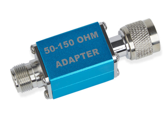 TBCDN-50-150 50 Ω to 150 Ω N-male to N-female adapter
