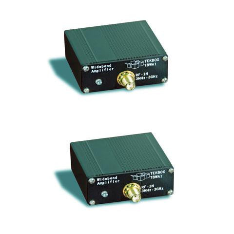 Wideband amplifier set, 1 TBWA2/20dB, 1 TBWA/40dB