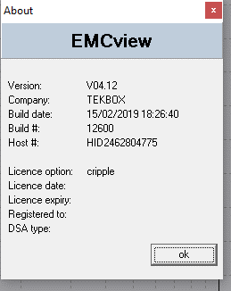 EMCview - PC software for EMC pre-compliance testing